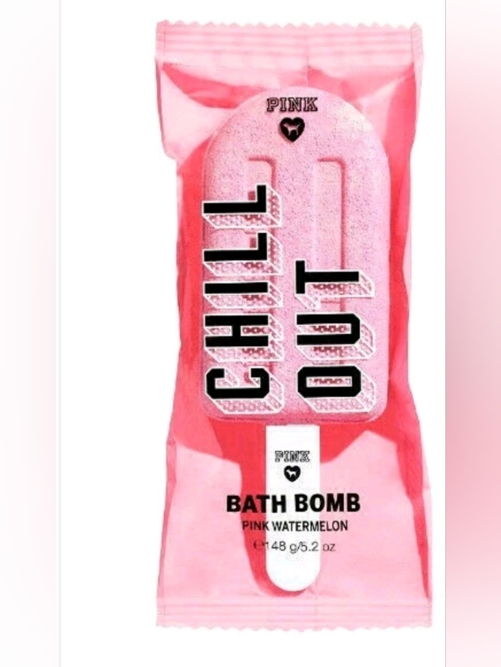 PINK Victoria's Secret Pink Chill Out Watermelon Bath Bomb